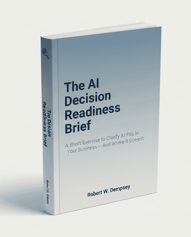 AI Decision Readiness Brief